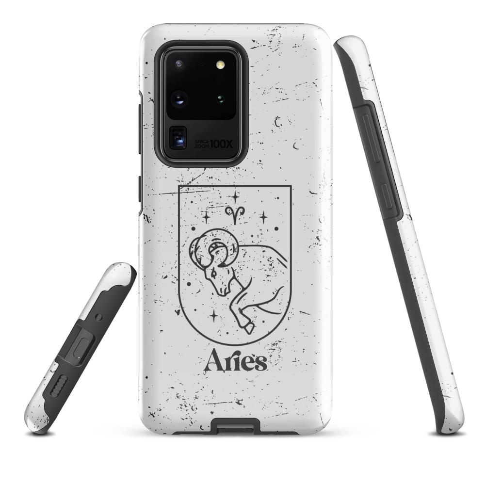 Aries Zodiac Samsung Galaxy Tough Case - https://ascensionemporium.net